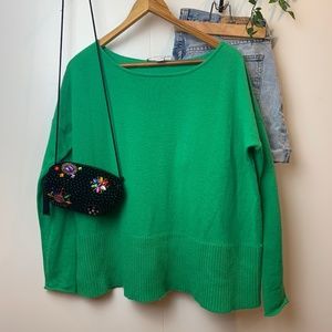 DVF Green Bozeman Sweater